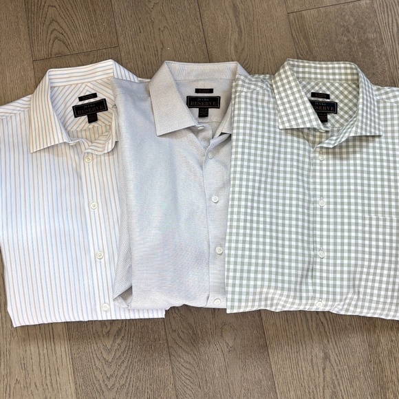 Jos A Banks Reserve Button Down Shirt Bundle - Picture 2 of 16